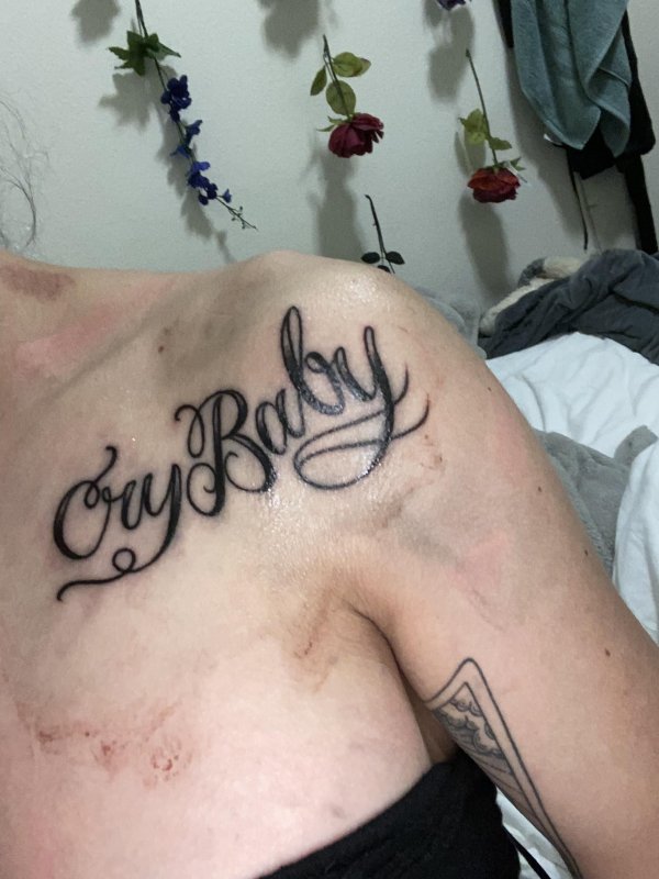 Lil Peep Tattoo Crybaby