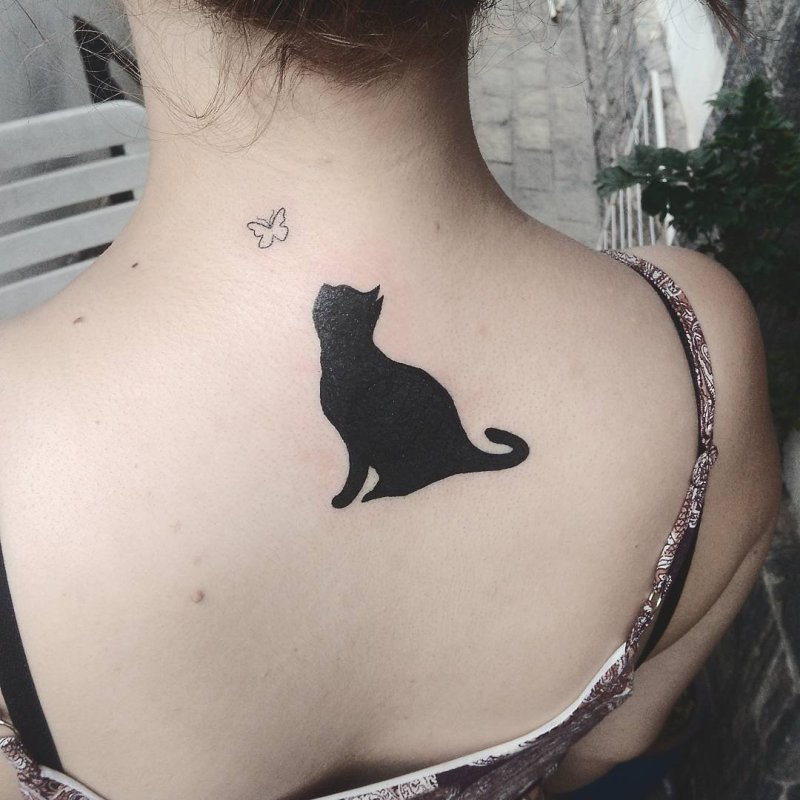 Татуировка кошка эскизы