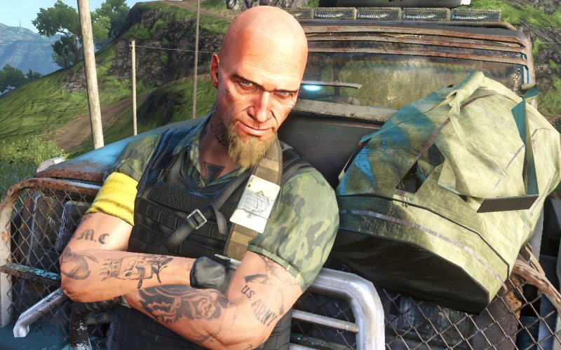 Бак Хьюз far Cry 3