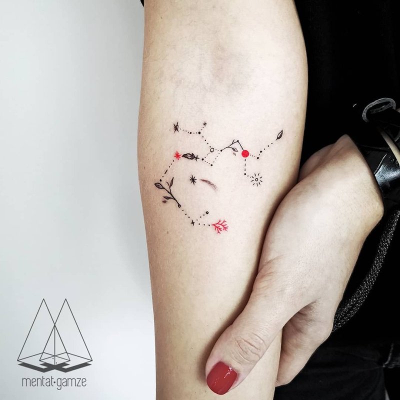 Созвездие тату Sagittarius
