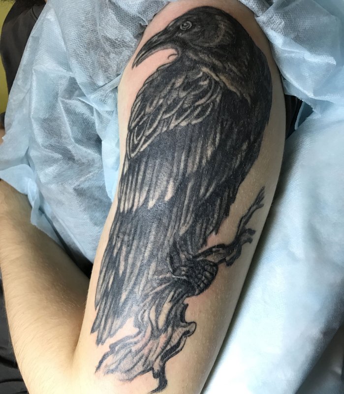 The Crow тату