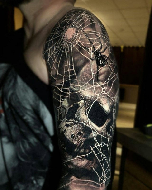 3d tatu паук