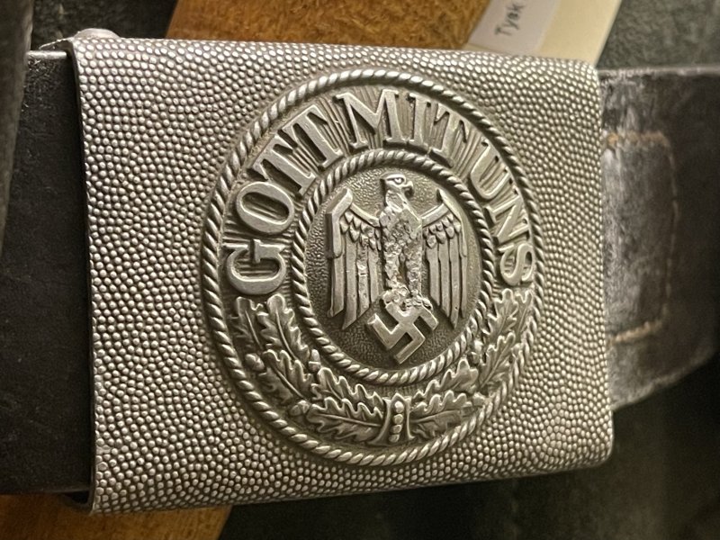 Пряжка Вермахт Готт мит УНС