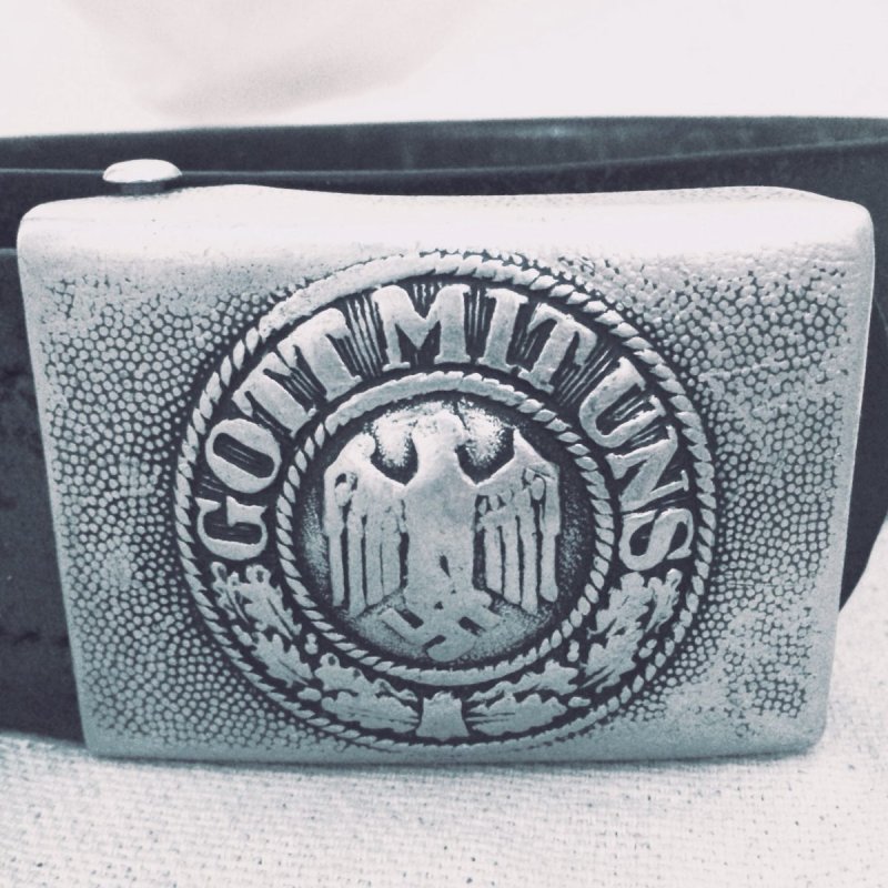Ремень Gott mit uns тату