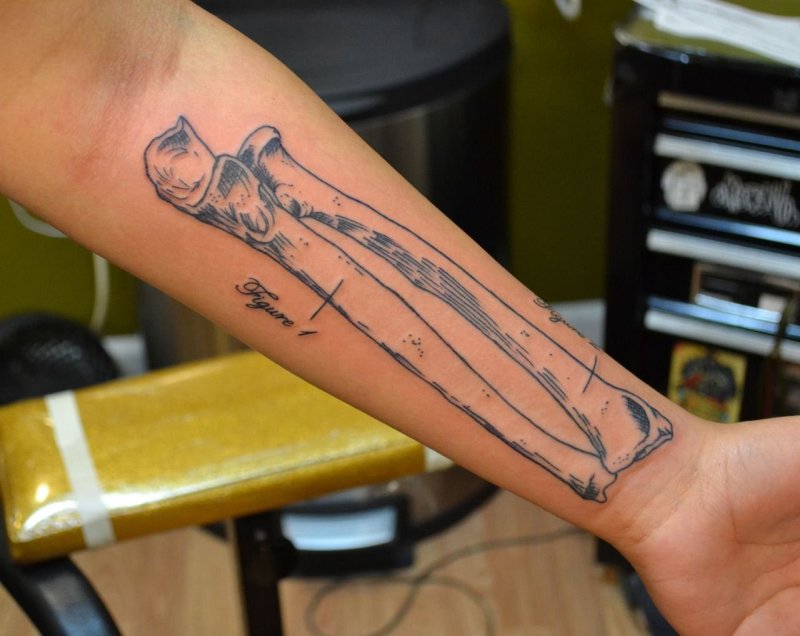 Fredao Oliveira Tattoo предплечье