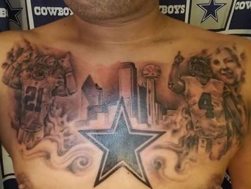 Татуировки Dak Prescott