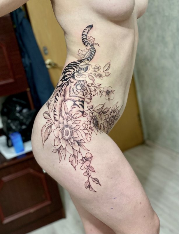 Неудачное заживление тату