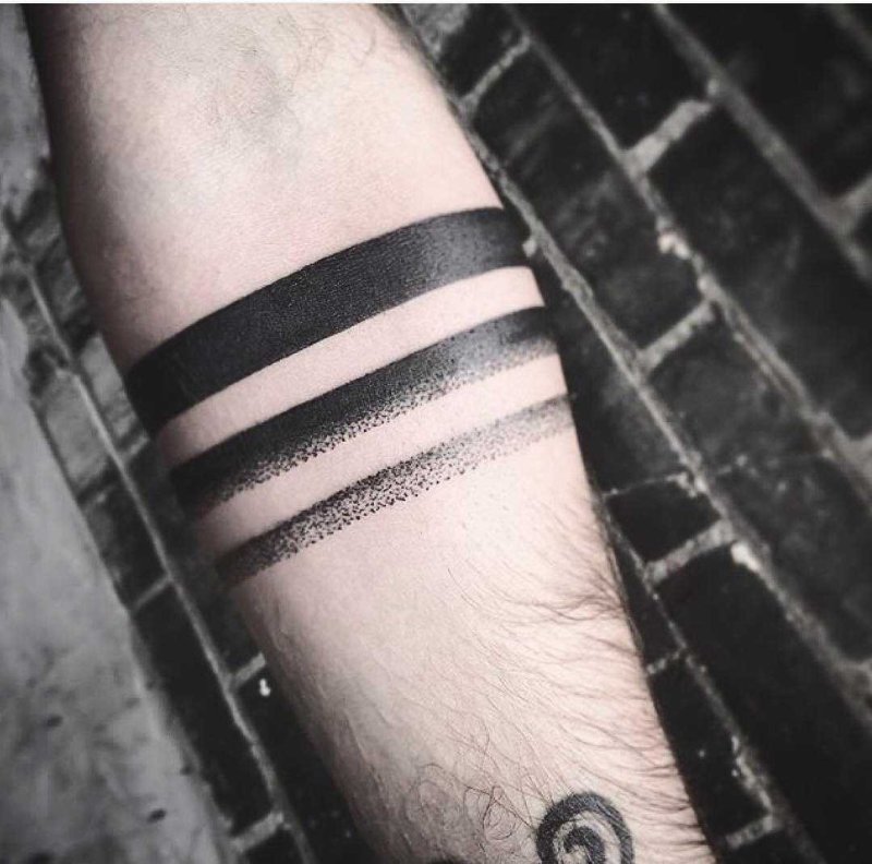 Blackwork браслет