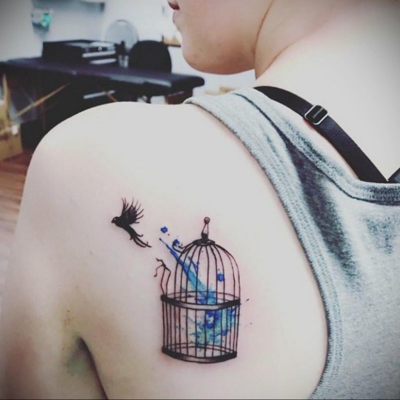 Freedom тату мужские