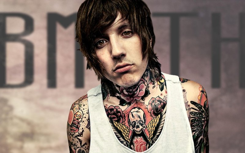Bring me the Horizon Оливер Сайкс Татуировки