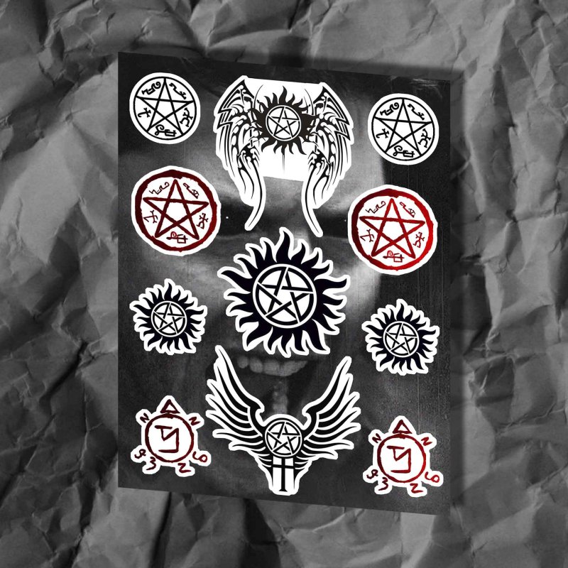 Тату сверхъестественное