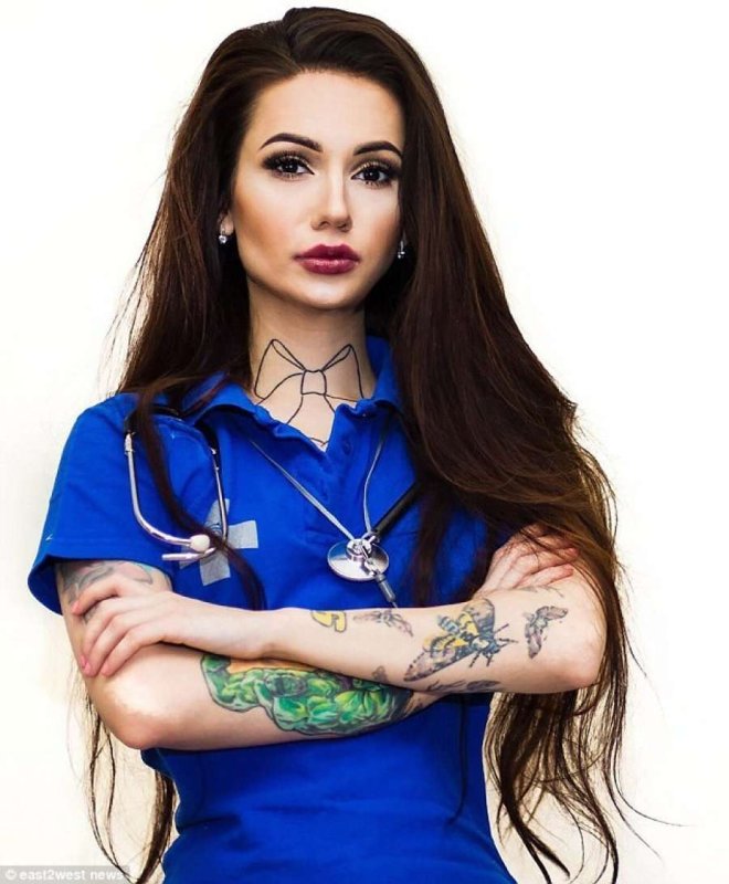 Маленькие тату медицинская тематика