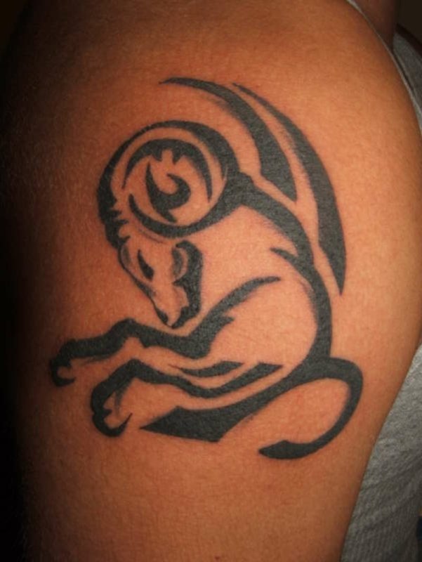 Capricorn тату