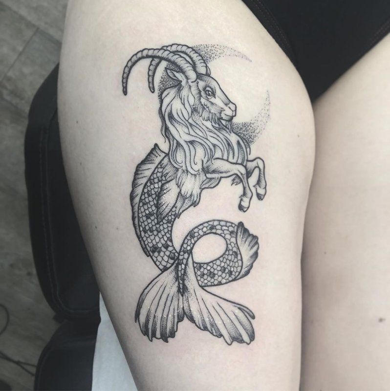 Capricorn Tattoo Козерог
