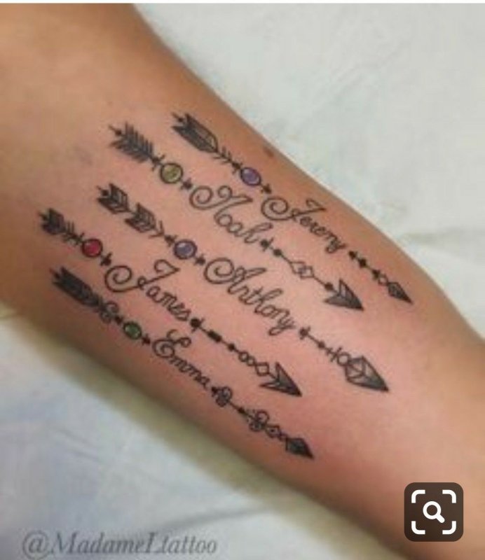 Тату с именем Дима