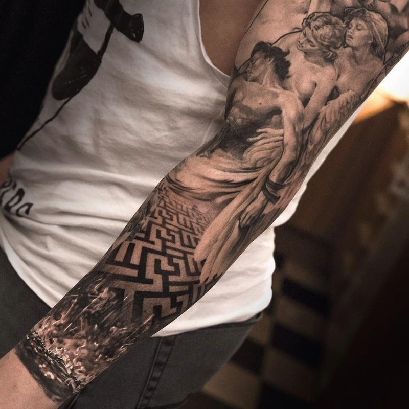 Fredao Oliveira Tattoo предплечье
