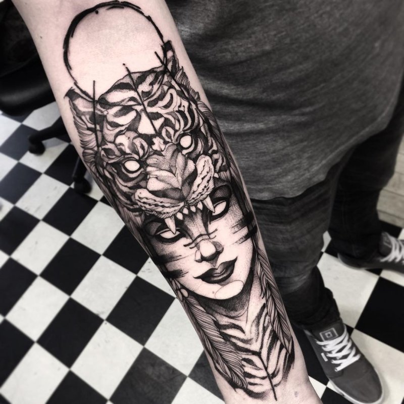 Fredao Oliveira Tattoo предплечье