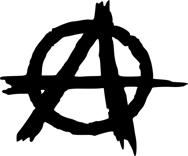Знак анархии в круге