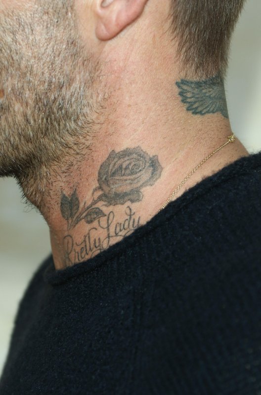 David Beckham тату