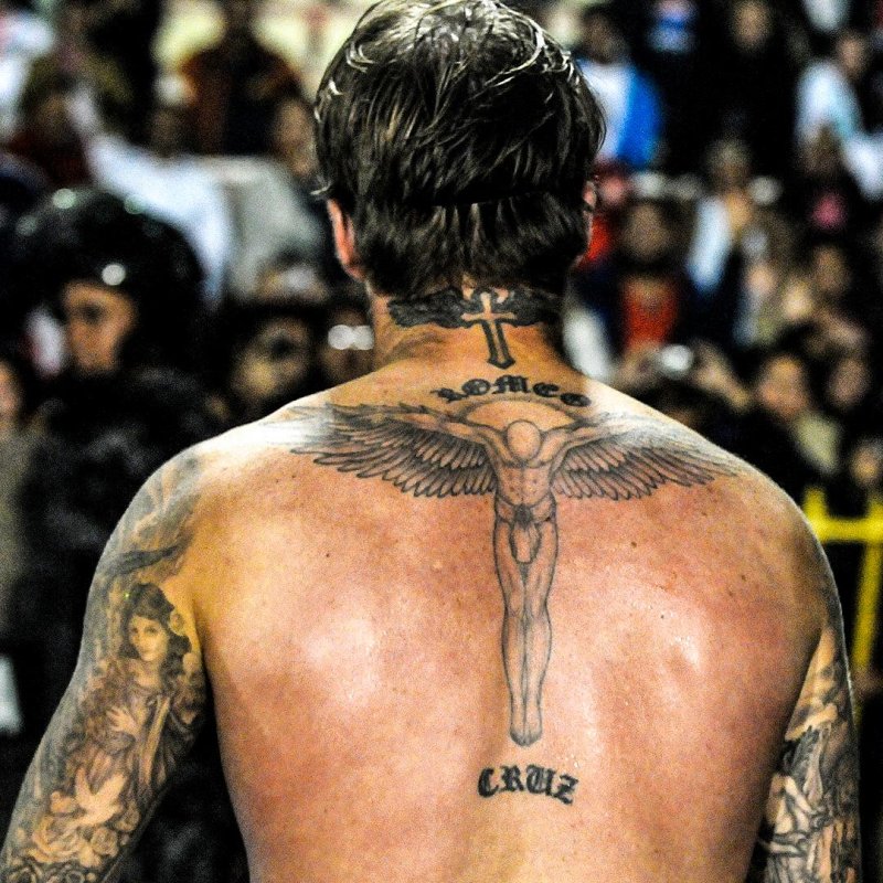 David Beckham тату