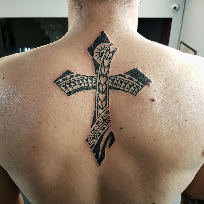 Крест Готика эскиз