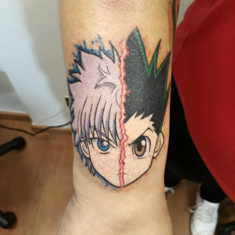 Hunter x Hunter Киллуа тату