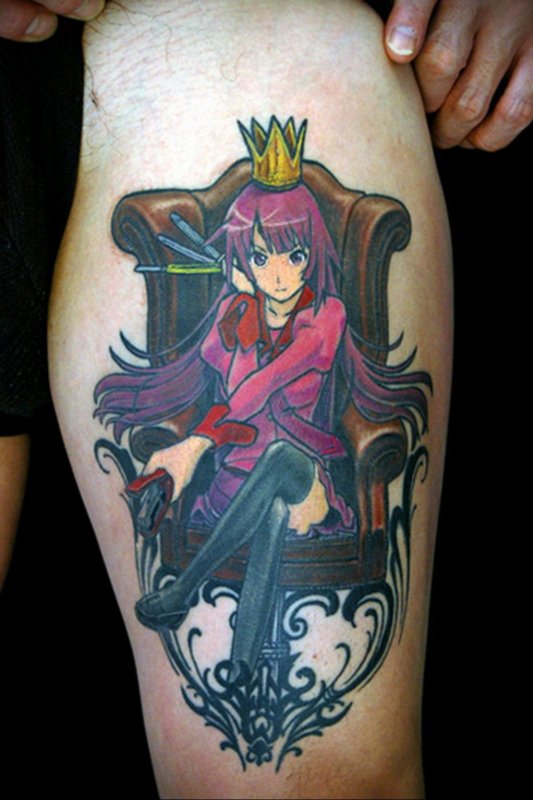 Татуировки аниме Madoka