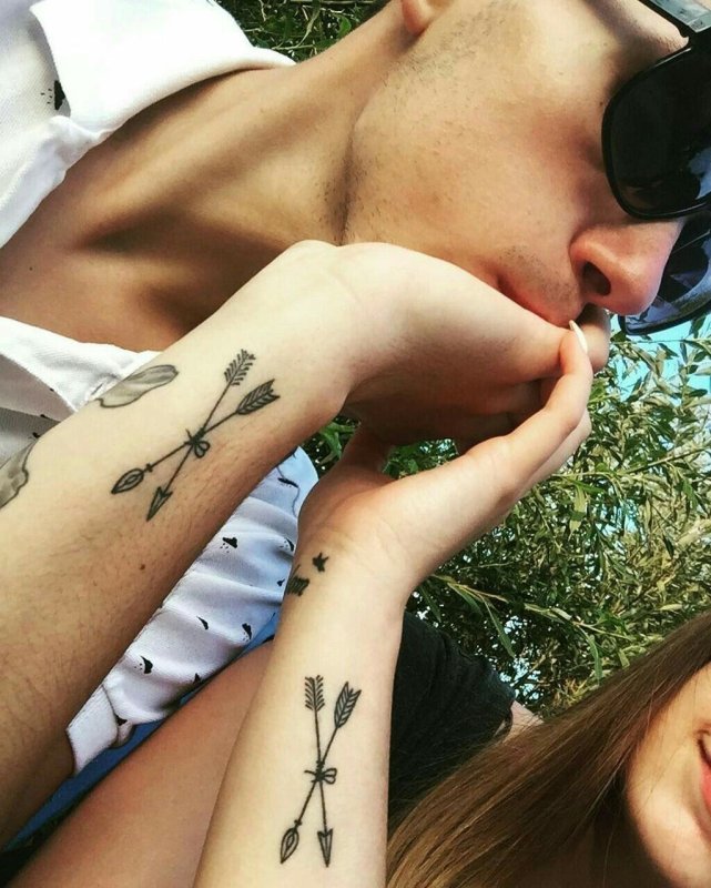 Самые необычные парные тату