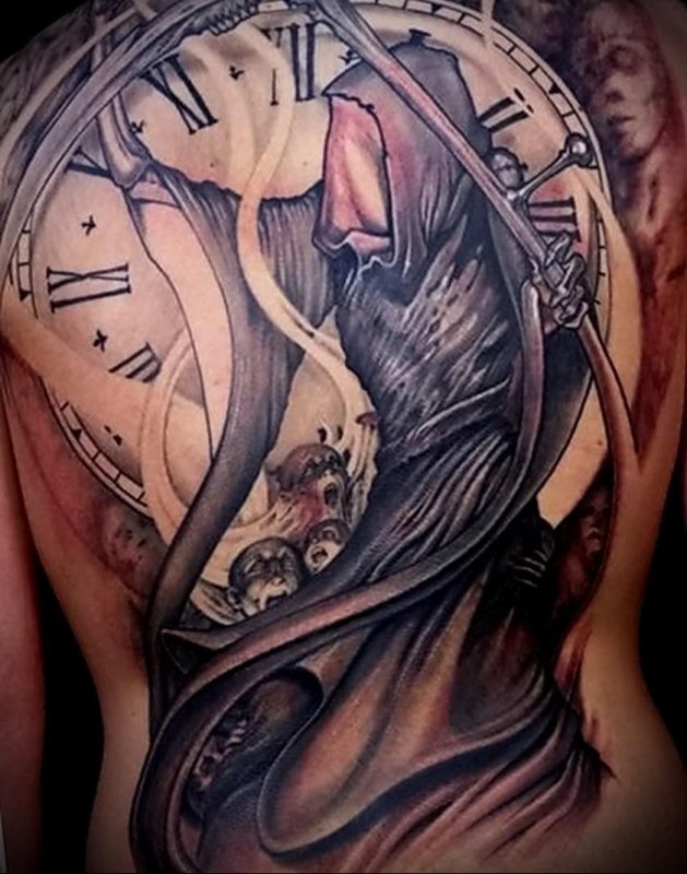 Grim Reaper тату