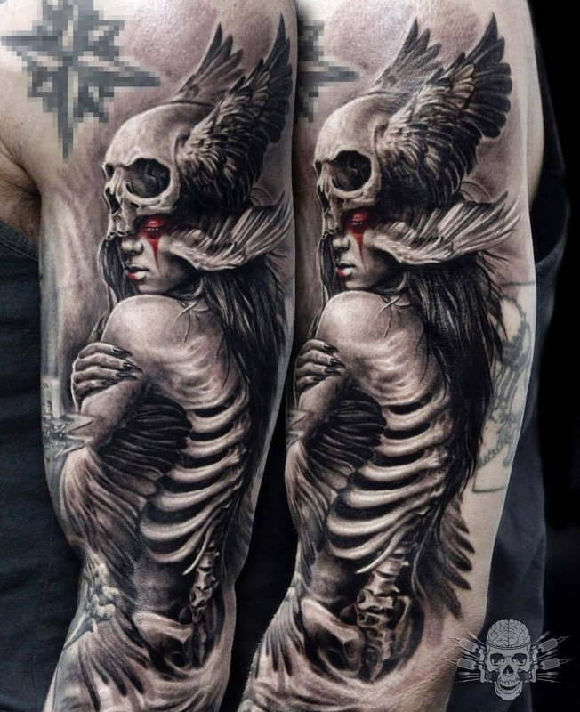 Grim Reaper тату