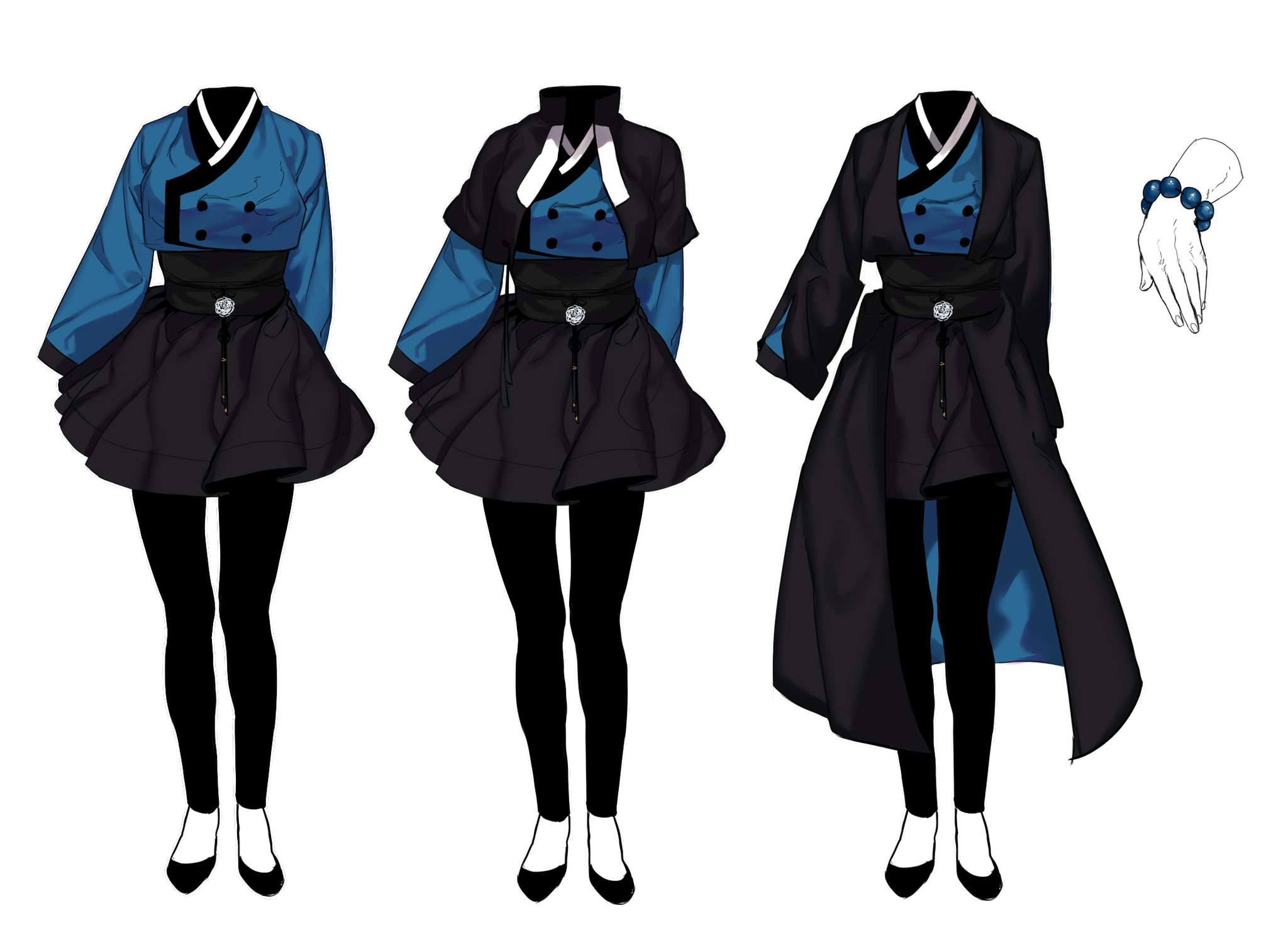 Anime fighting outfits