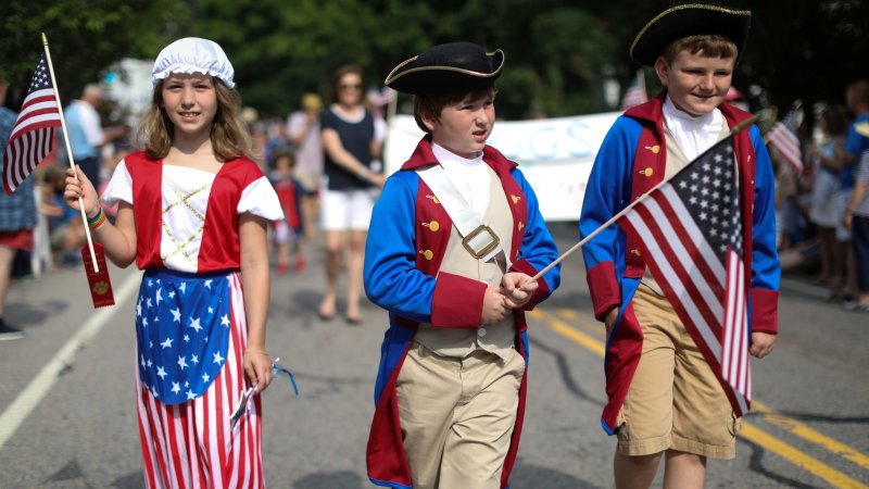 4 Июля 1776 - день независимости США