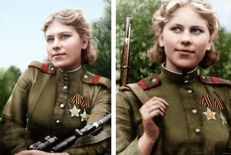 Роза Шанина снайпер