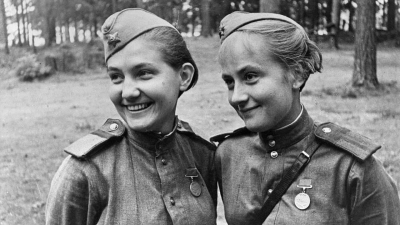Русские женщины на войне 1941-1945