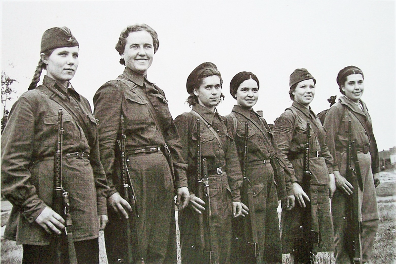 Женщины-РККА ВОВ 1941-1945