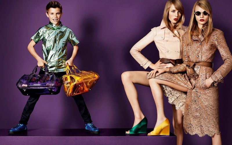 Romeo Beckham Vogue