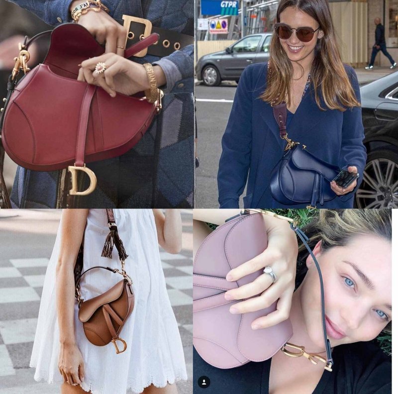 Сумка Dior Saddle look