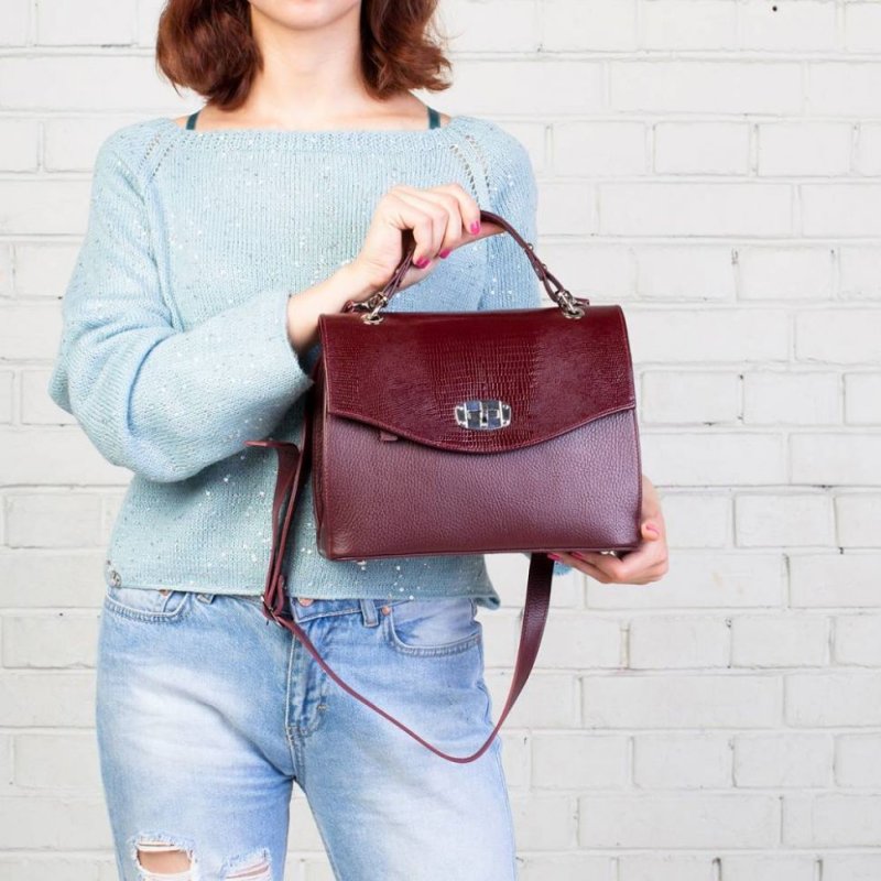 Сумка Sloan Burgundy