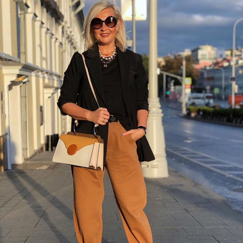 Эвелина Хромченко стиль 50+