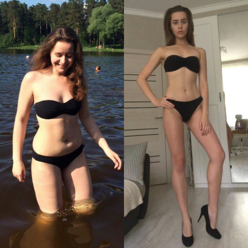Разные девушки в одном весе