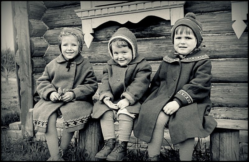 Старые снимки детей