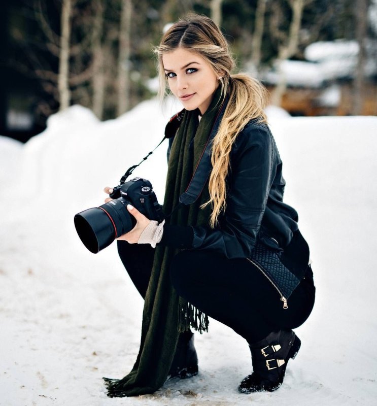 Marina Laswick фотоаппарат