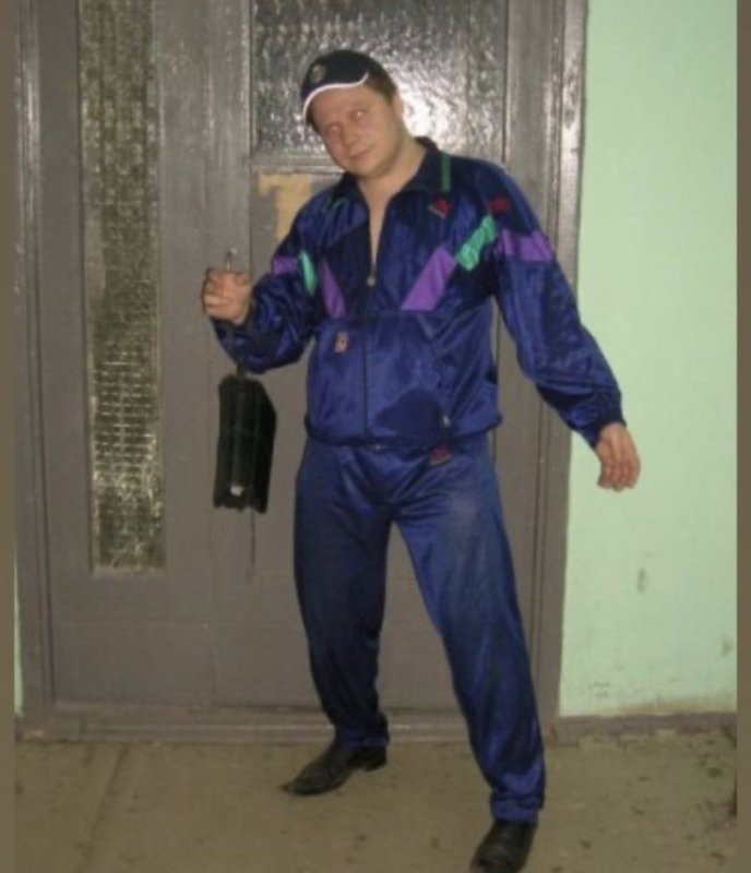 Стиль 90х гопники