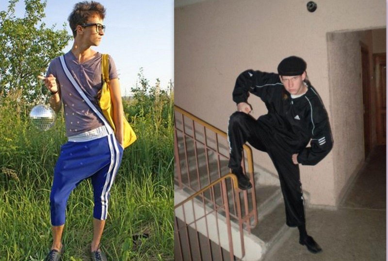 Блэк Митчелл в спортивках