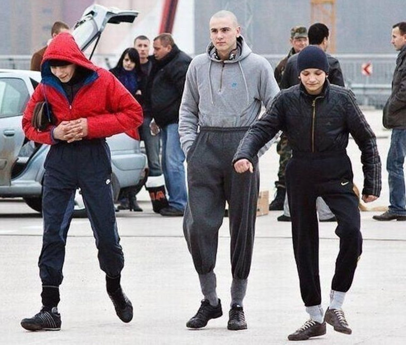 Треники в носки