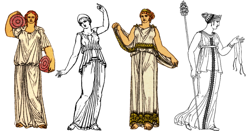 Греческий костюм исторический