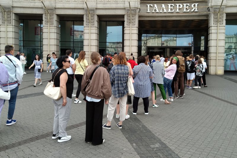 H&M очереди Питер