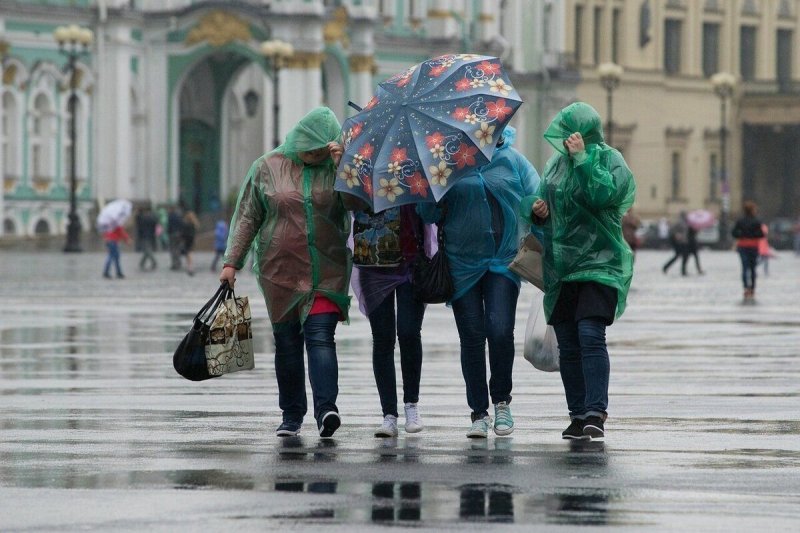 Дождь и холод в Питере