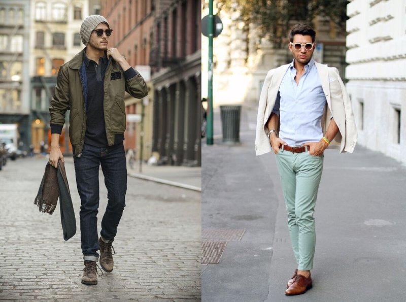 Мужские образы в стиле Casual