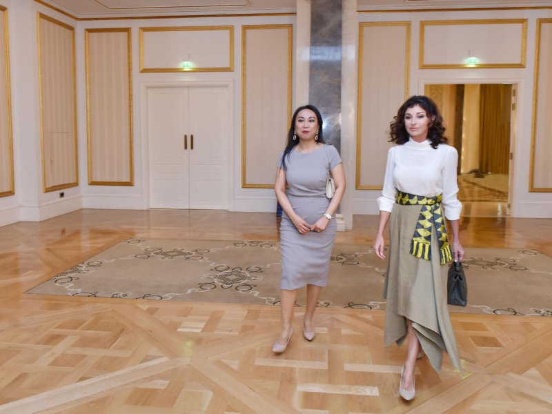 Жена президента Азербайджана Мехрибан Алиева